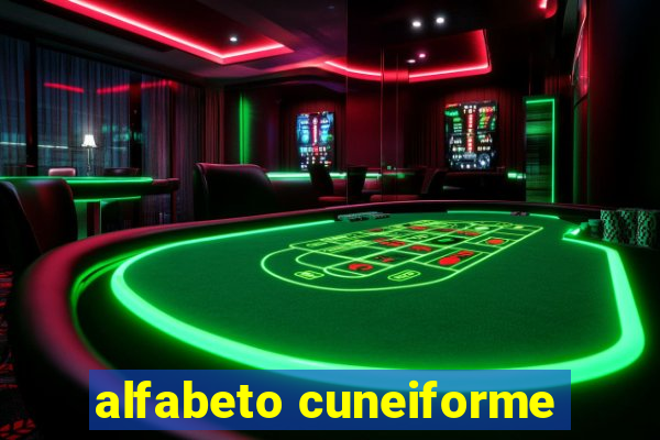 alfabeto cuneiforme